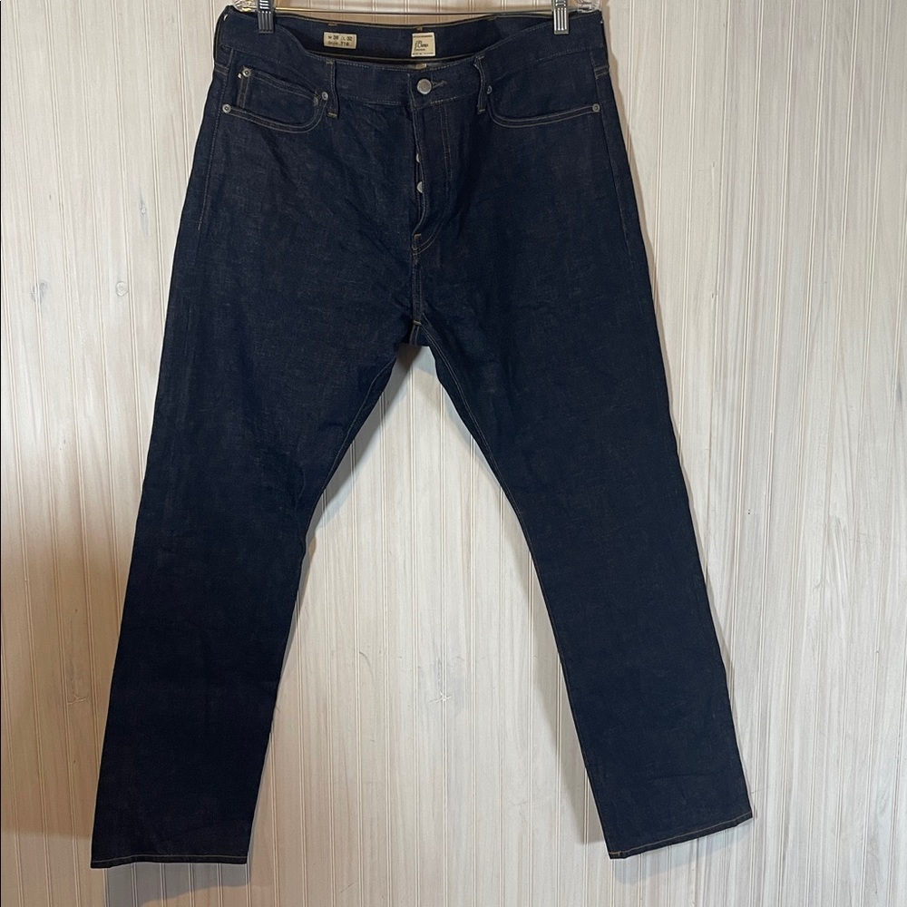 J. Crew Men's Straight Leg Stretch Selvedge 770 38x32